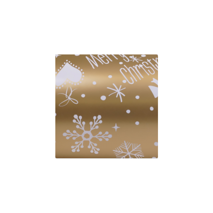 Kerst, cadeauzakje, Merry Christmas, Gold 12x19cm (200 st) - 0
