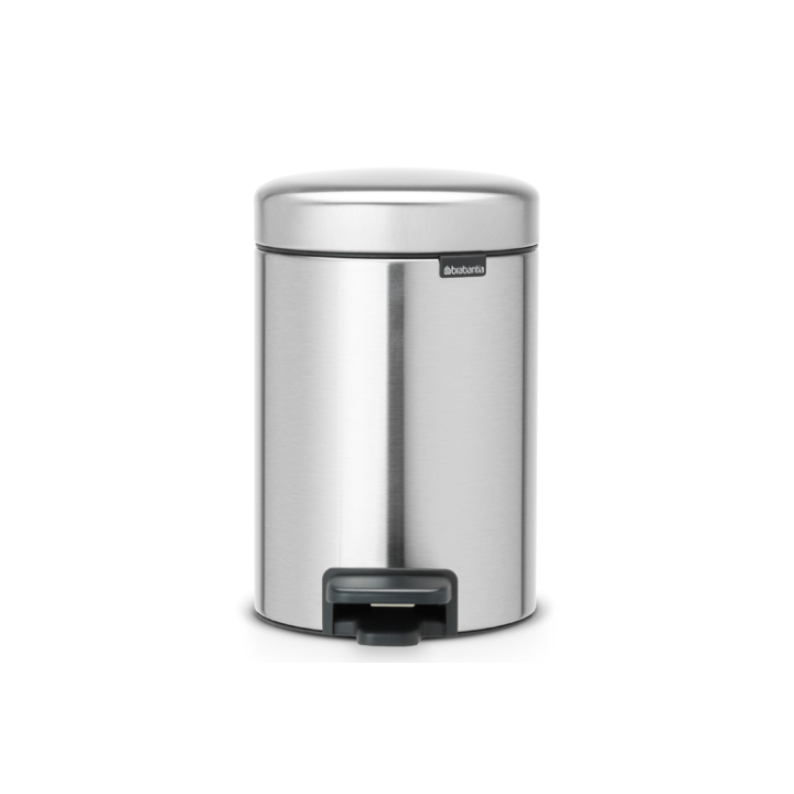 Brabantia, pedaalemmer, 3 liter, mat RVS FPP, VB 112164 - 0