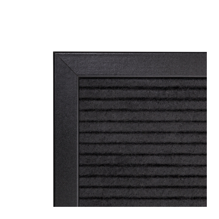 Letterbord zwart 60 x 80 cm met zwarte lijst(lebbl60x80) - 1