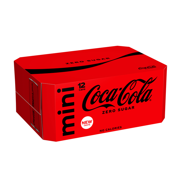 Frisdrank coca cola zero blik 150ml(284944) - 0