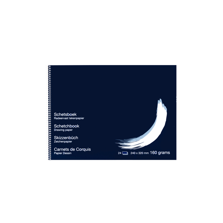Schetsboek 160gr 240x320mm 24v - 0