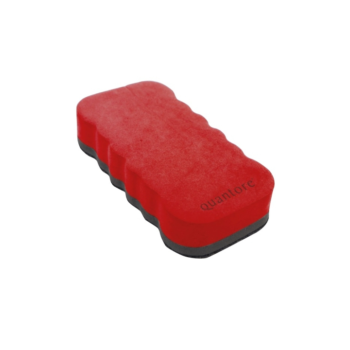 Whiteboardwisser quantore magnetisch rood(920238) - 0