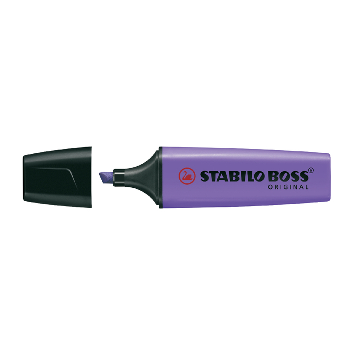 Markeerstift stabilo boss lavendel - 0