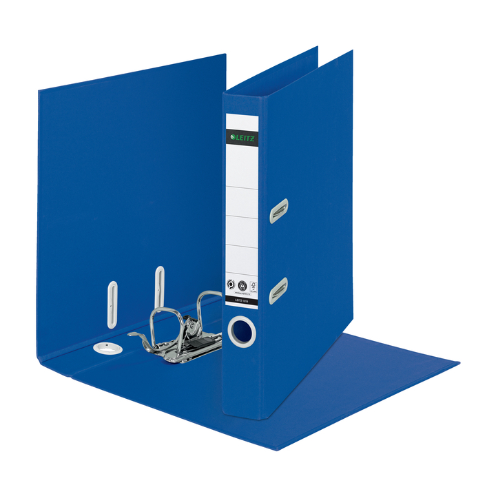 Ordner leitz 180° recycle 55 mm blauw(10190035) - 0