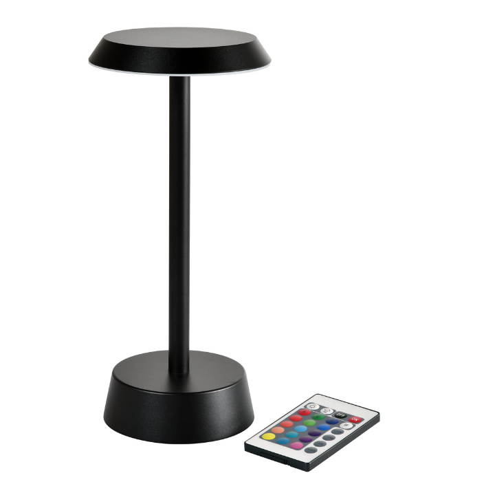 Duni Tafellampen | Oplaadbare Lamp | Cordless | Nour | Graphite | 206426 (6 stuks) - 0