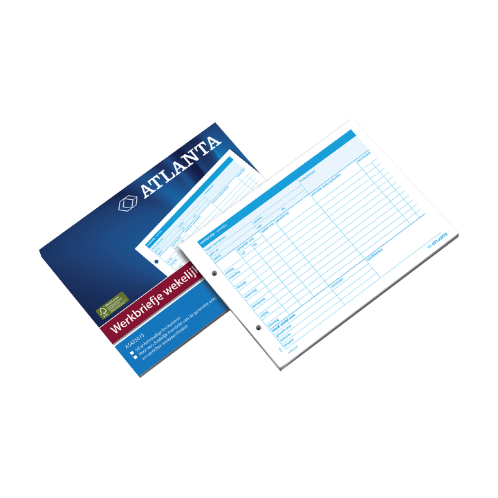 Werkbrief wekelijks a5425-015 a5 50v - 0