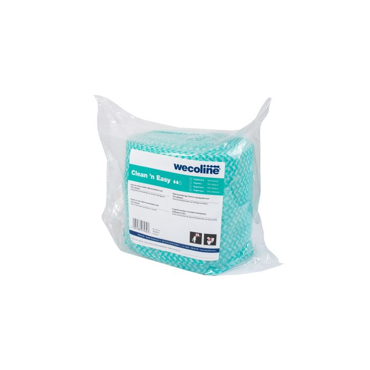 Wecoline Clean 'n Easy, desinfectiedoek, 30x30cm, 70% ethanol (3x150 stuks) - 0
