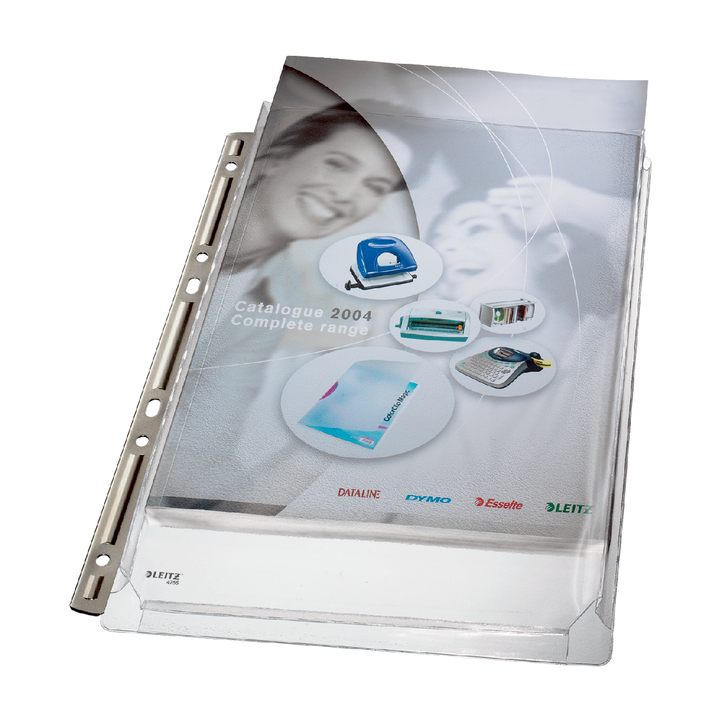 Showtas leitz extra sterk met expansieplooi a4 pvc - 0