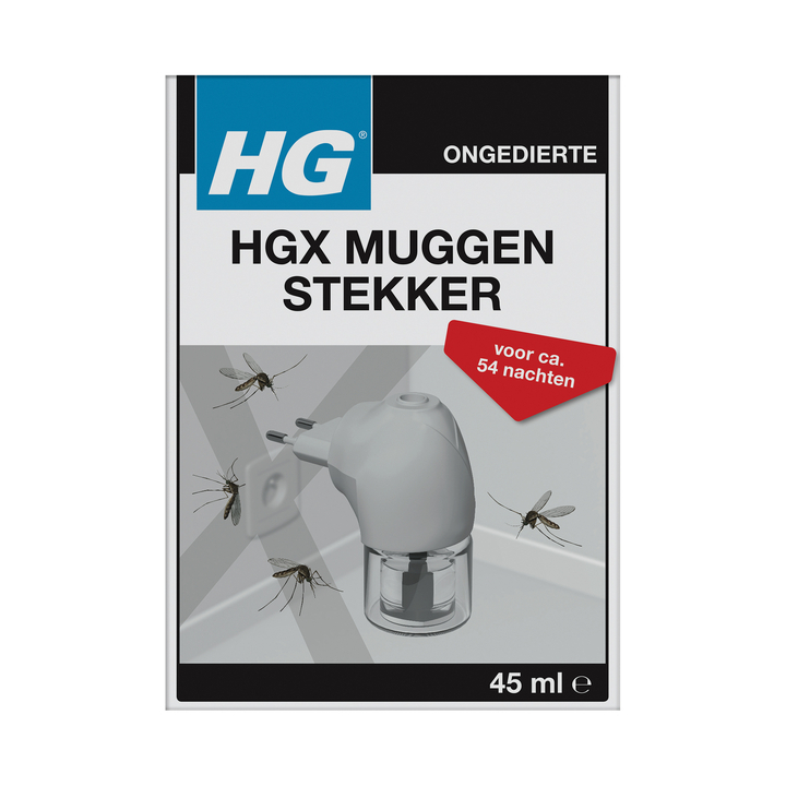 Muggenstekker hg hgx 45ml(553005100) - 0