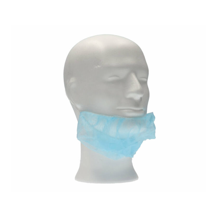 Baardmasker | Blauw | CE-gecertificeerd | 1000 stuks - 1