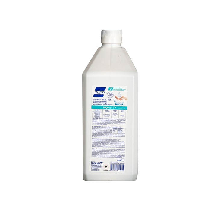 Konix Hygiëne, handgel, 1000 ml (1 stuk) - 0