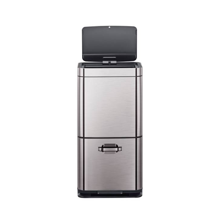 Eko Himalaya, sensor bin, 35+25 liter, mat RVS, VB 933960 - 3