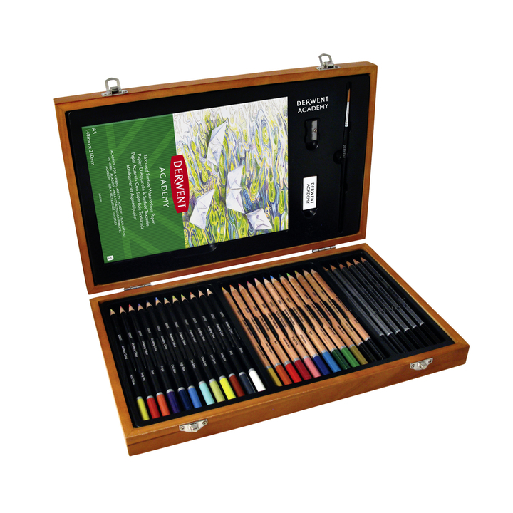 Kleurpotlood/potlood/tekenblok derwent academy(2300147) - 0