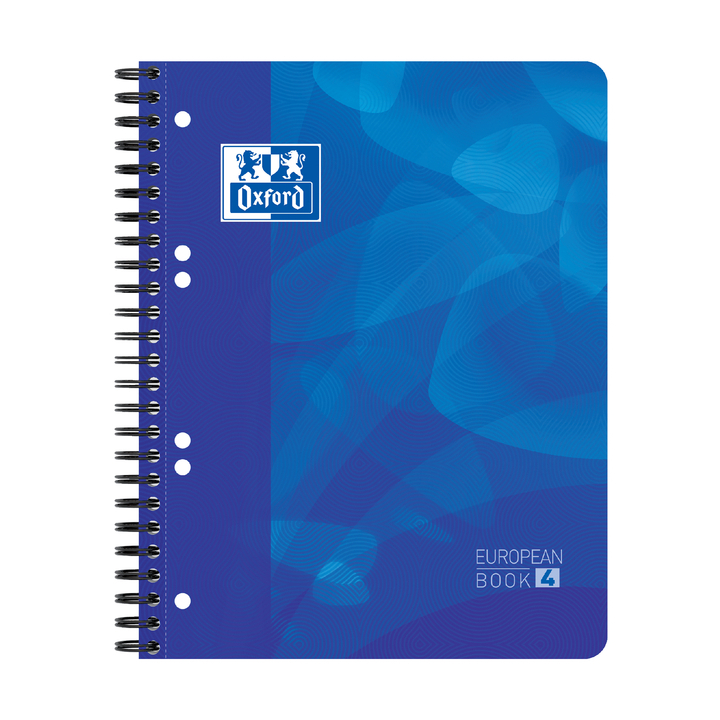 Projectboek oxford a5+ 4r lijn 120vel blauw(400095497) - 0