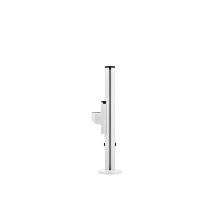 Filex, Galaxy monitorarm kort, topdown klem, Wit - 1