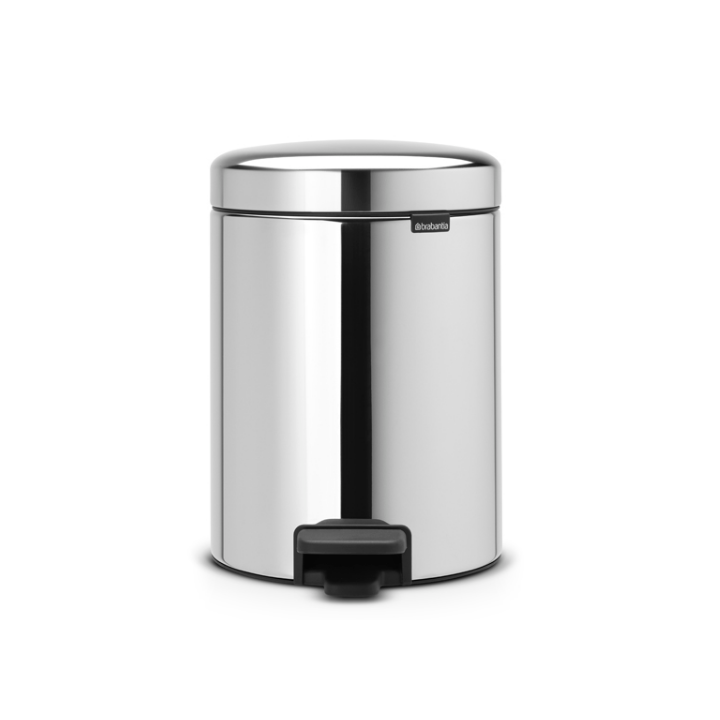 Brabantia, pedaalemmer, 5 liter, RVS, VB 112621 - 0