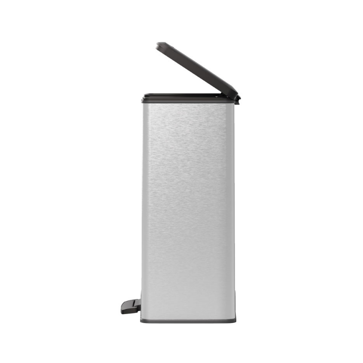 Decobin, pedaalemmer, 2x26 liter, zilver/zwart, VB 129023 - 3