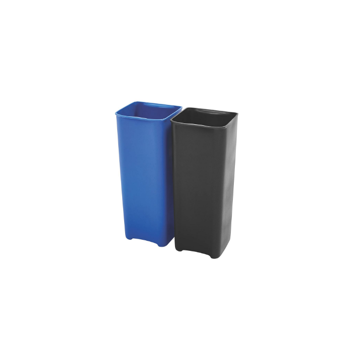 Binnenbakken 2x15 liter t.b.v. Front Step RVS, VB 225006 - 0