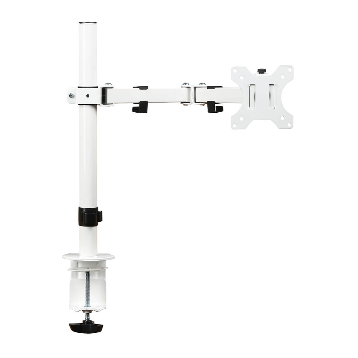 Filex, Focus enkel monitorarm, wit - 0