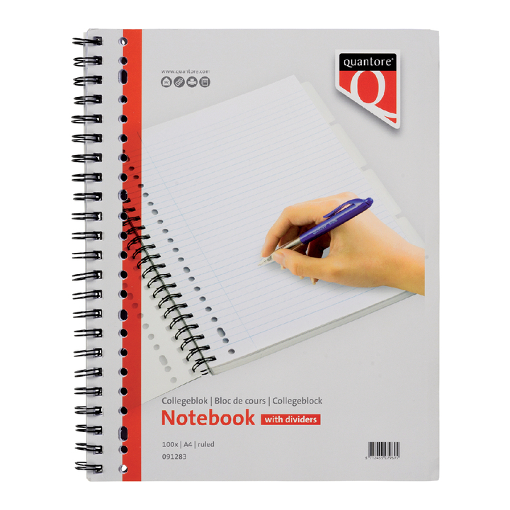 Collegeblok quantore 4 in 1(091283) - 0