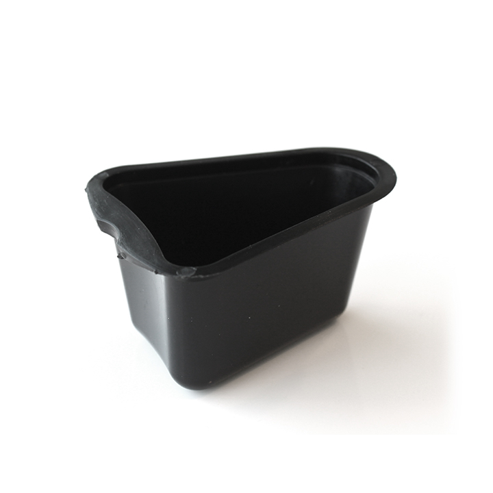 Sauscupje, PP, 75ml, zwart (1200 stuks) - 0