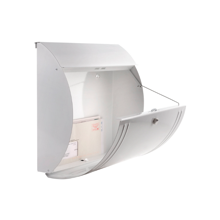 Modena, brievenbus, wit, VB 017203 - 2