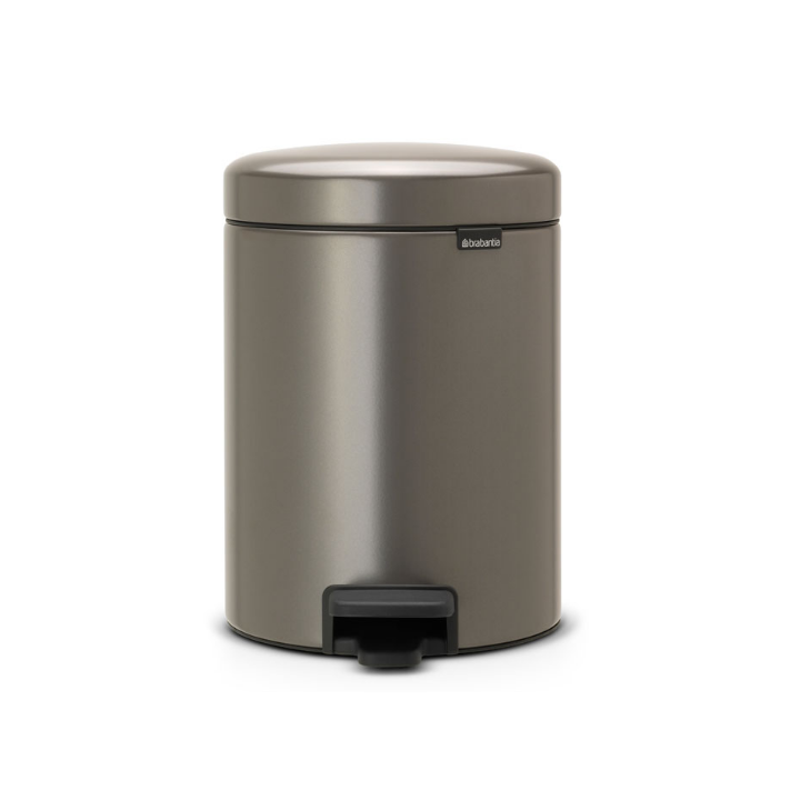 Brabantia, pedaalemmer, 5 liter, platina, VB 112683 - 0