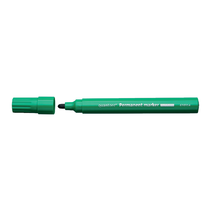 Viltstift quantore perm rond 2-3mm groen - 0