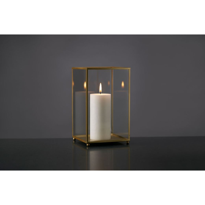 Duni | LED Lamphouder | 140x140x220mm | Kandelaar Noble Gold | 194597 (2 stuks) - 2