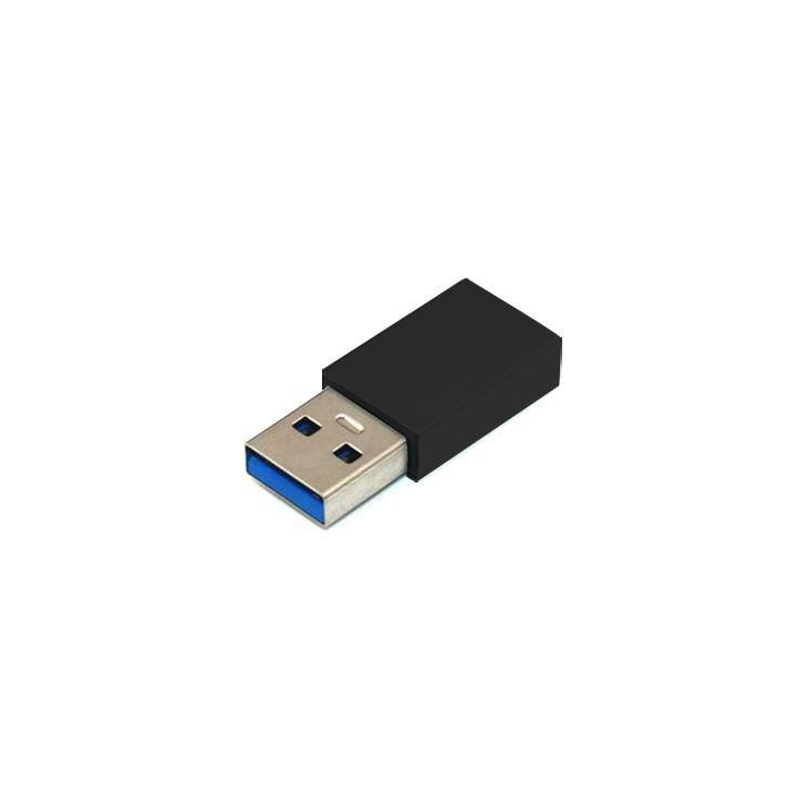 MicroConnect, USB3.0 to USB-C adapter, black - 0