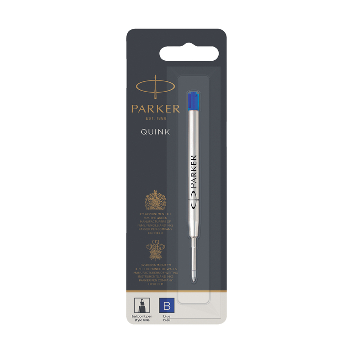Balpenvulling parker quink breed blauw(1950365) - 0