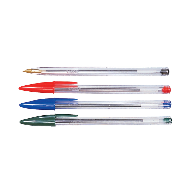 Balpen bic cristal tubo 50 assorti(875403) - 0