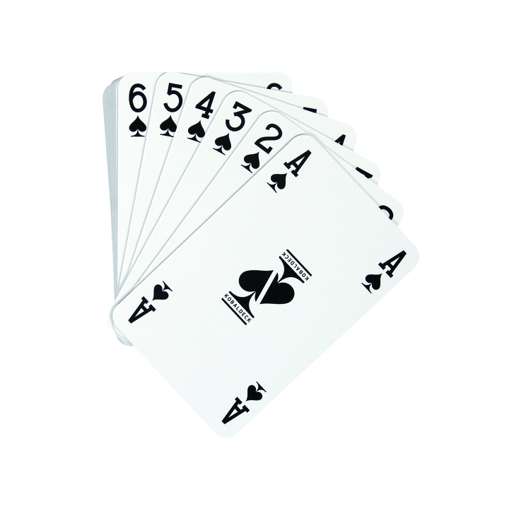 Speelkaarten bridge bond blauw(8718719041642) - 1