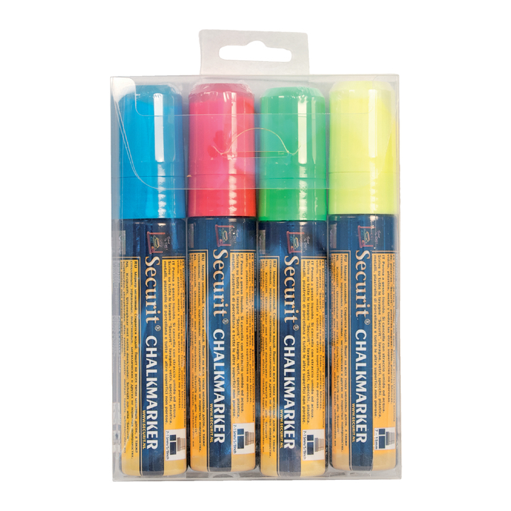 Krijtstift securit sma-720 blokpunt 7-15mm ass(sma720-v4) - 0