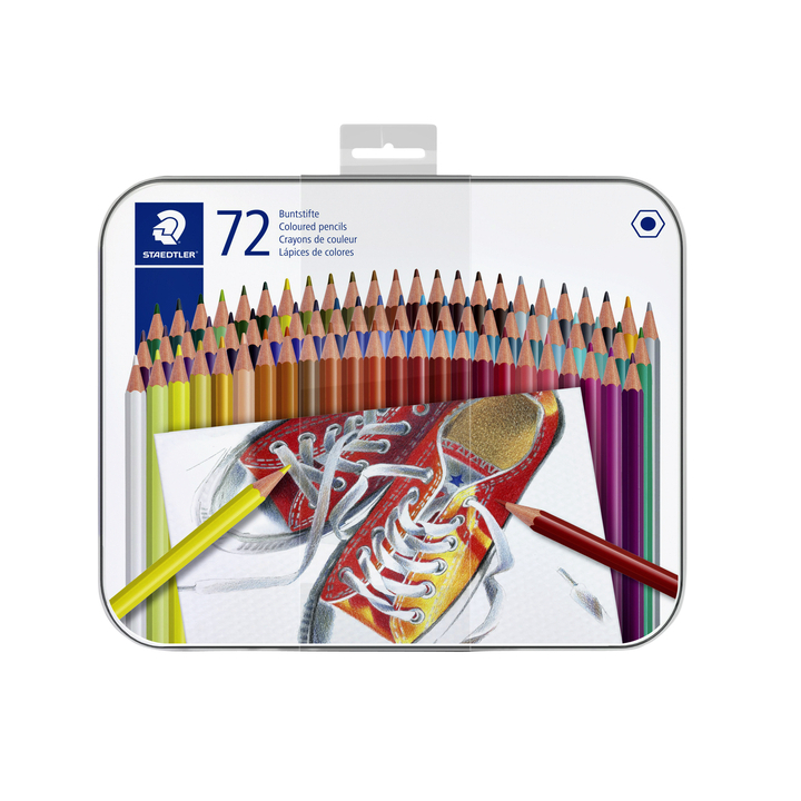 Kleurpotlood staedtler 6kantig assorti(175 m72) - 0