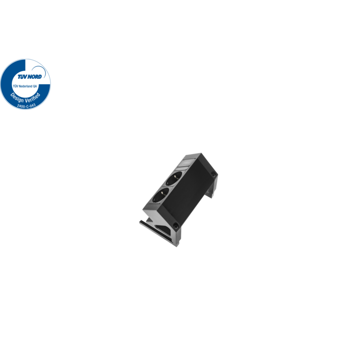 Filex, Power Desk Up 2.0, 2x 230V, zwart - 2