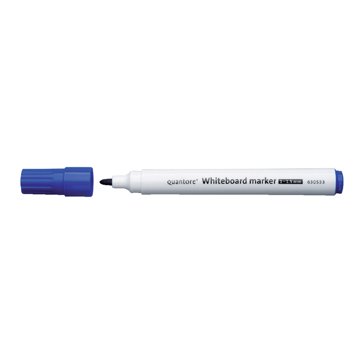 Viltstift quantore whiteb rond 1-1.5mm blauw(wbm-2450b blue) - 0