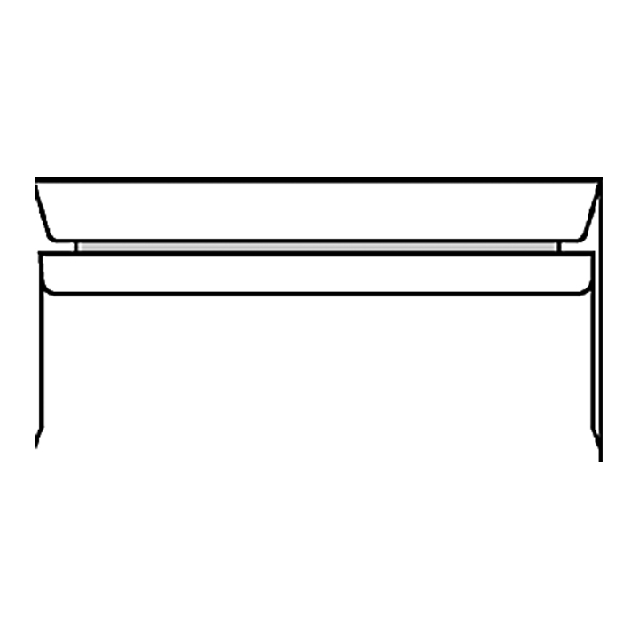 Envelop bank c5/6 114x229 zk 80gr wit - 0