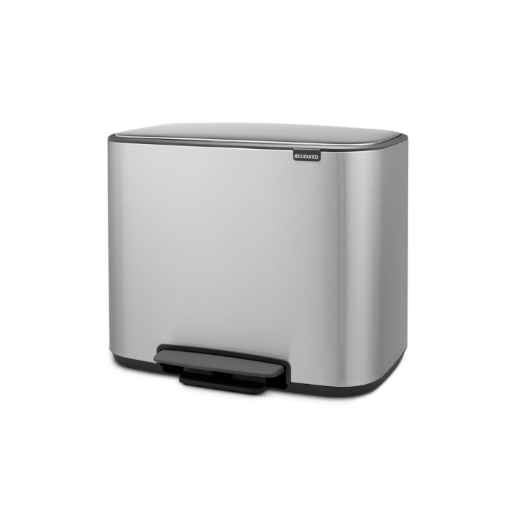 Brabantia, pedaalemmer, 36 liter, mat RVS FFP, VB 121487 - 0