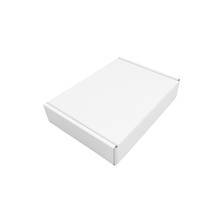 Brievenbusdoos, 160x110x30mm, A6, wit (50 stuks) - 0