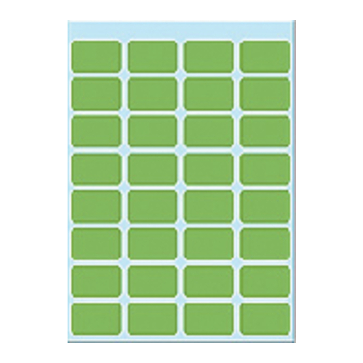 Etiket herma 3645 12x19mm 160st groen - 0