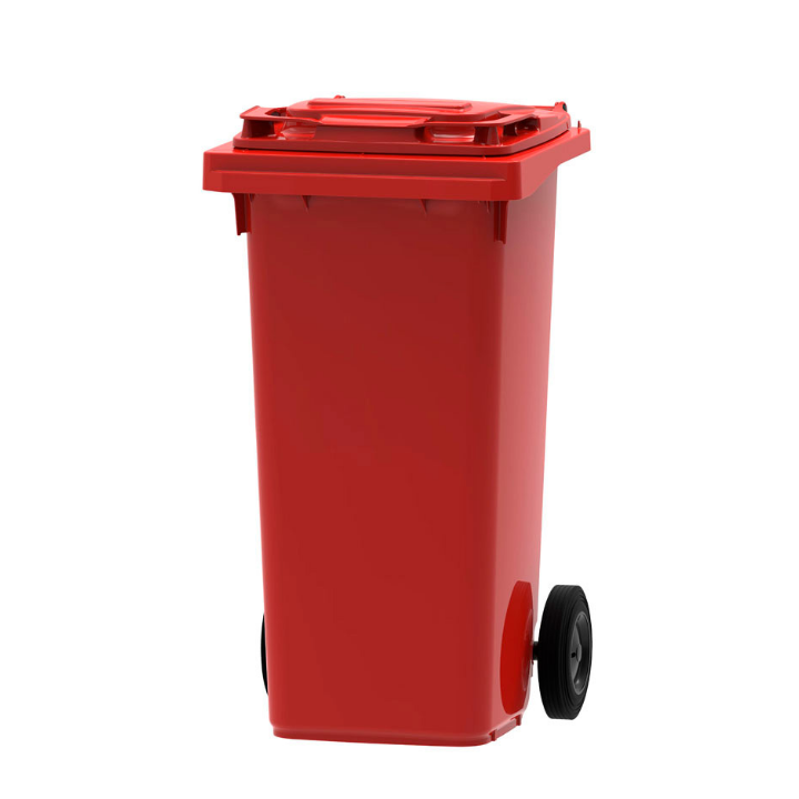 Mini-Rolcontainer | 120 Liter | Rood | VB 120000 - 0