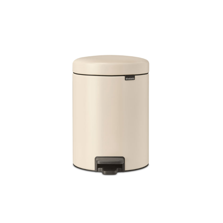 Brabantia, pedaalemmer, 5 liter, soft beige, VB 149900 - 0