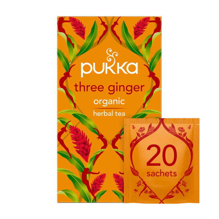 Thee pukka ginger 20 zakjes(68162091) - 1