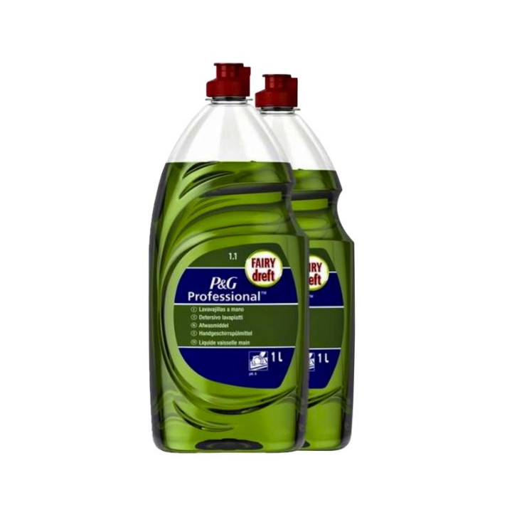 Dreft Original, handafwasmiddel, 1 liter, 46106532 (2 stuks)  - 0