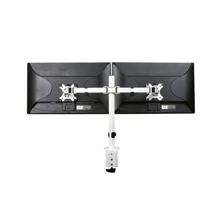 Filex, Focus dubbel monitorarm, wit - 1