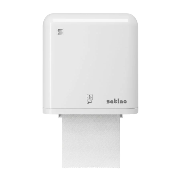Satino by WEPA | Handdoekrol Dispenser | Sensor | PT1 | Wit | 331070 - 1