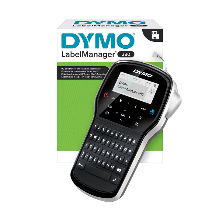 Dymo Labelmanager 280, labelprinter, qwerty, S0968920 - 0
