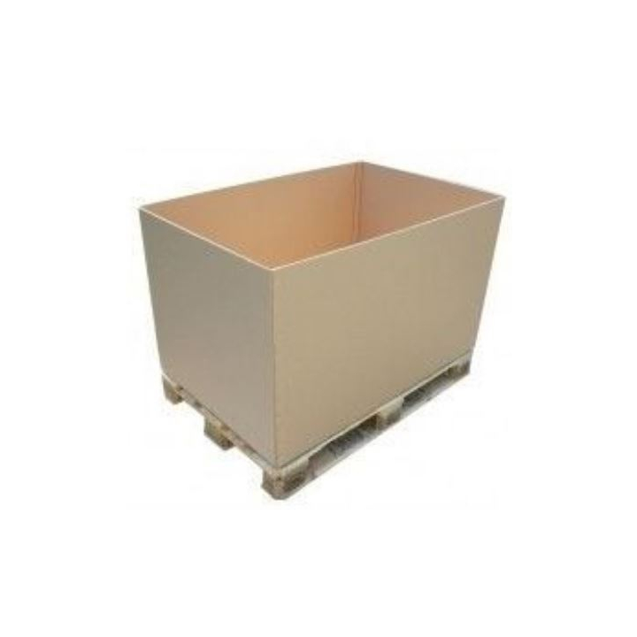 Palletdozen Voor Europallet | 1200x805x600mm | BC-golf | Fefco 0200 | Bruin - 0