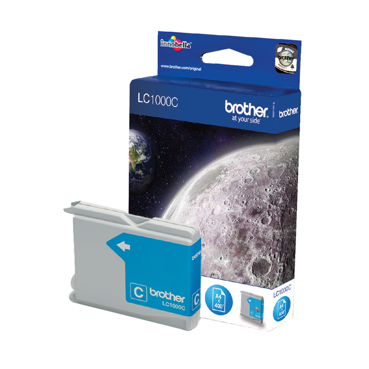 Inkcartridge brother lc-1000 blauw - 0